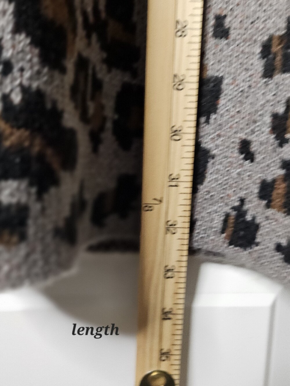 By Design Small Long Cardigan Sweater Leopard Aztec Boho Open Front Pockets NWT - Picture 11 of 11